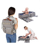 Upgraded 3 In 1 Baby Diaper Backpack Bassinet Crib and Changing Station