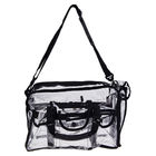 2 In 1 Transparent Pvc Bag Large Size PVC Cosmetic Bag With Small Pouches Transparent